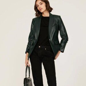 NWOT VERONICA BEARD Hollis Dickey Jacket, Green, Size 8